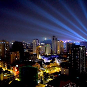 Phnom Pehn by night